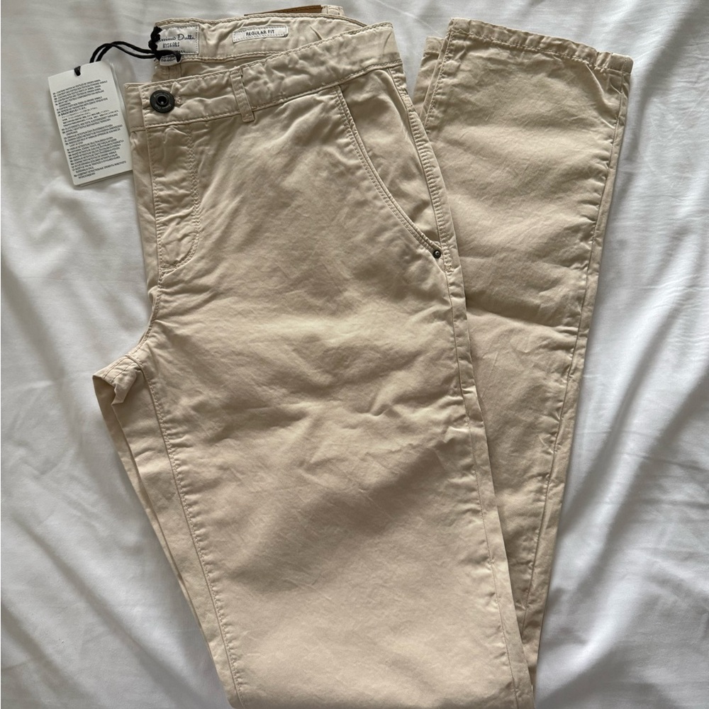 Massimo Dutti Kids Casual Tan Bottoms